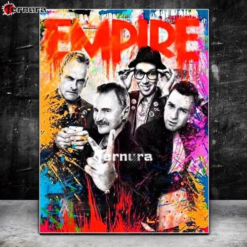 5D DIY Diamond Painting set cross stitch Graffiti celebrity character man full square round Drill embroidery mosaic decor salon