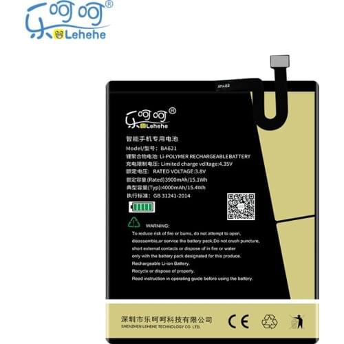 New Original LEHEHE BA621 Battery for Meizu Meilan Note5 M5 Note 5 4000mAh Smartphone Replacement Batteries with Tool Gifts