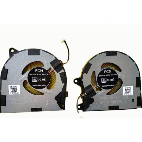 New Original Laptop CPU Cooling Fan FOR Lenovo YOGA 730-15IKB FKDL DFS2000058M0T FKDK DFS541105FC0T