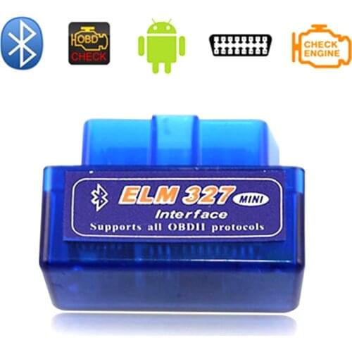 OBD2 OBD II Mini ELM327 Bluetooth Automotivo Escaner support for Android car dvd