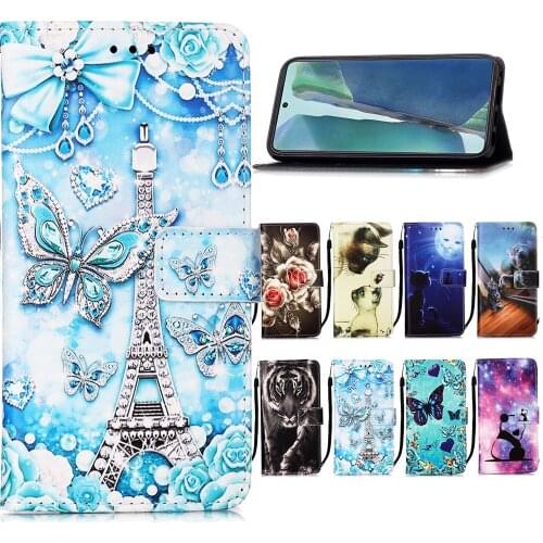 S21 Ultra 5G Phone Case on for Samsung Galaxy S21 Plus Case Magnetic Cute Panda Butterfly Leather Flip Leather Cover Capa Women