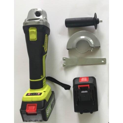 10000mah Lithium-ion brushless charging angle grinder polishing machine grinding machine cutting machine angle grinder