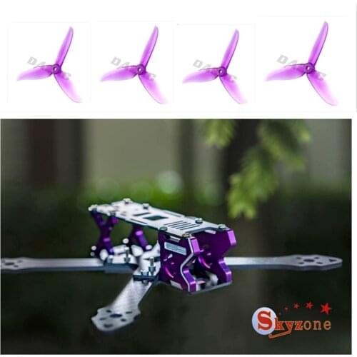 Skyzone XH210 210mm Carbon Fiber Frame Kit 3.5mm Arm w 4pcs 5045 3 Blade propeller Support 2205 2206 2305 2306 2300KV Motor