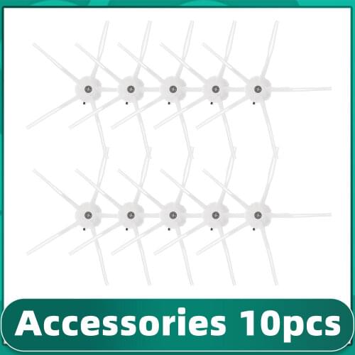 Replacement 5-Arm Side Brush Part for Xiaomi Mijia 1 / 1S / Roborock S50 S5 S6 Mi Robot Vacuum Robot Cleaner Spare Accessories