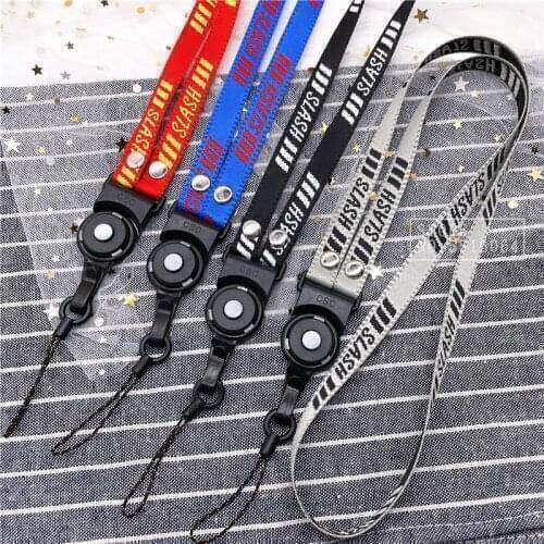 10Pcs/Lot Fashion All-match Neck Strap For Mobile Phone Bag Keys ID Credit Work Card Holder Keychain Neckline Business Straps