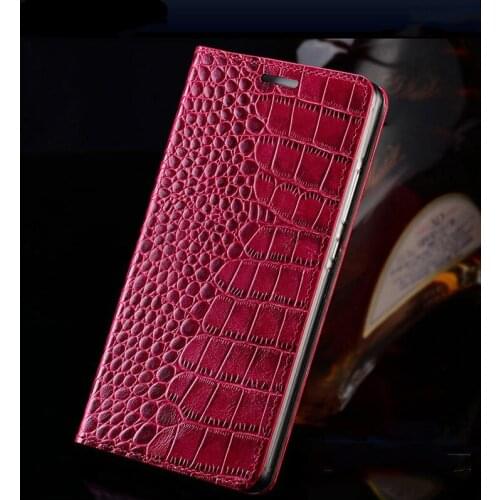 Genuine leather Phone case For Samsung s10 plus cover flip crocodile texture phone case For Galaxy A51 A71 NOTE 8 Note 10 lite