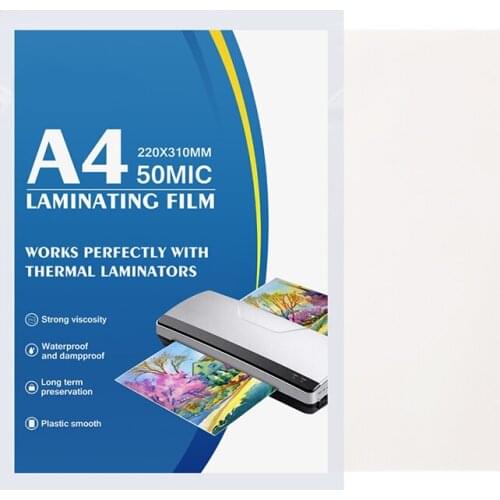 Hot Sale Thermals Laminating Plastic Laminator Sheets 220*310mm 10/50/100pcs Clear