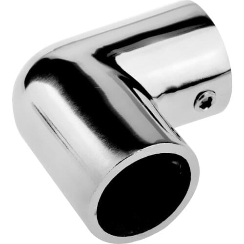 Boat Marine Hand Rail Fitting 90 Degree Elbow 316 Stainless Steel 22mm 25mm