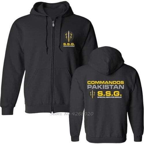 New Ssg Commandos Pakistan Special Forces Service Group Army Military Creative Novelty Double-side Hoodie Men Hoosies Sweatshirt