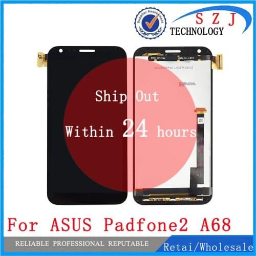 New 4.7 inch Replacement For Asus Padfone 2 II A68 Touch Digitizer Screen LCD Display Lens Assembly Free Shipping + Frame