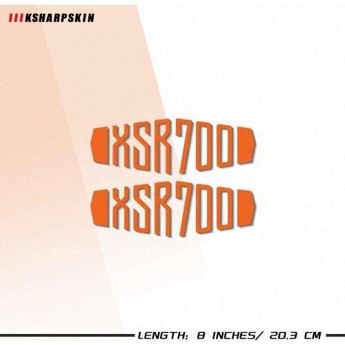 New motorcycle bicycle fuel tank sticker wheel helmet MOTO waterproof reflective logo for YAMAHA XSR700 xsr 700