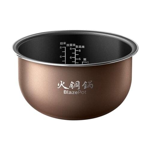 Original new electric rice cooker inner pot for Philips HD3175 HD4535 HD4536 HD4552 hot copper pot parts replacement