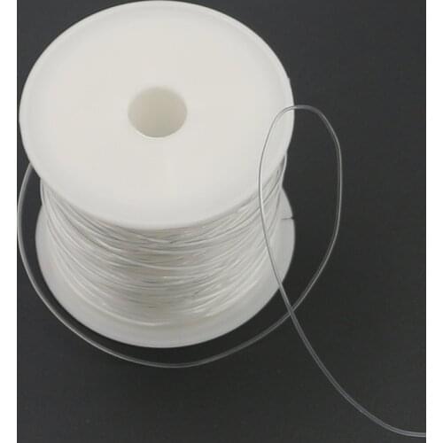0.2-0.6 mm 100% Nylon Transparent Thread Fishing Line Sewing Thread Diy Handmade Clothing accessories Cord for Necklace Bracelet