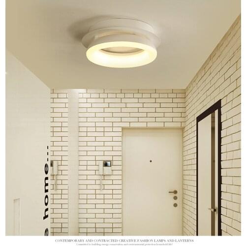 Corridor aisle modern minimalist led ceiling lamp porch balcony creative entrance hall entry lamp
