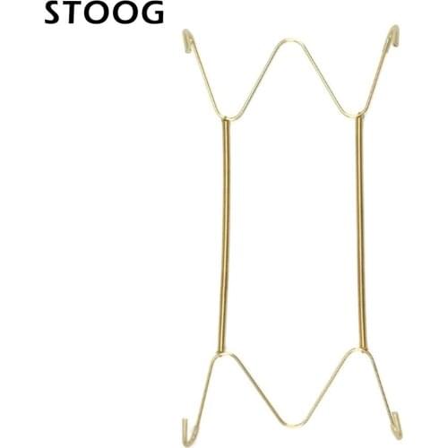 Rack Simple W Shape Tools Hangers Home 8"--12" Practical Dish Holder Accessories Plate Hooks Wall Display Hard Metal Hanging