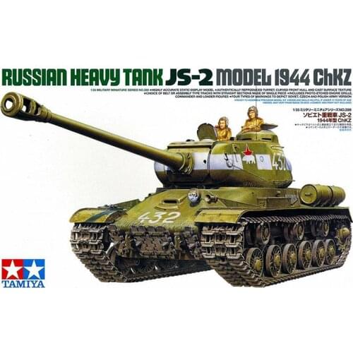 Tamiya 35289 1/35 Russian Heavy Tank JS2 Model 1944 Chkz Assembly Tank Model Building Kit Assembly Toy For Adult Collection DIY