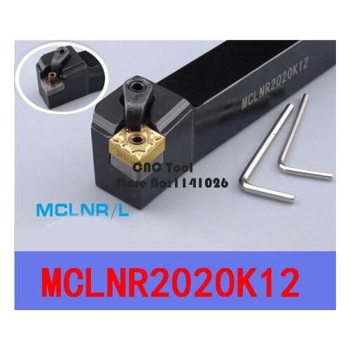 MCLNR2020K12/ MCLNL2020K12 CNC turning tool holder,indexable lathe tools,External Lathe Cutting Tool for CNMG120404/08 Inserts