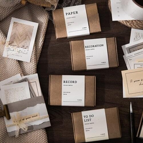 Creative Art Postcard Simple Letter Message Memo Card DIY Decoration Refrigerator Photo Wall Props Art Style Greeting Card