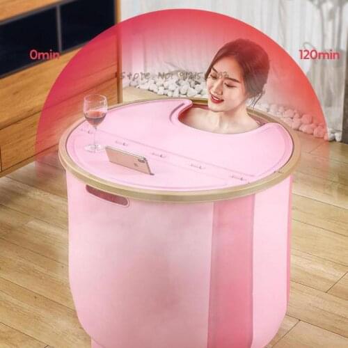 Bath Bucket Adult Foldable Bath Jar Artifact Adult Household Thickened Japanese Adult Sweat Childrens Bath Basin