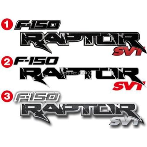 10 x Newest Car Styling Decal Decoration Stickers for Ford F-150 SVT Raptor
