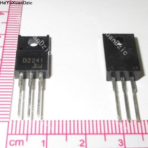 10Pcs/ lot 2SD2241 D2241 4A 100V power transistor TO-220F New Original Product