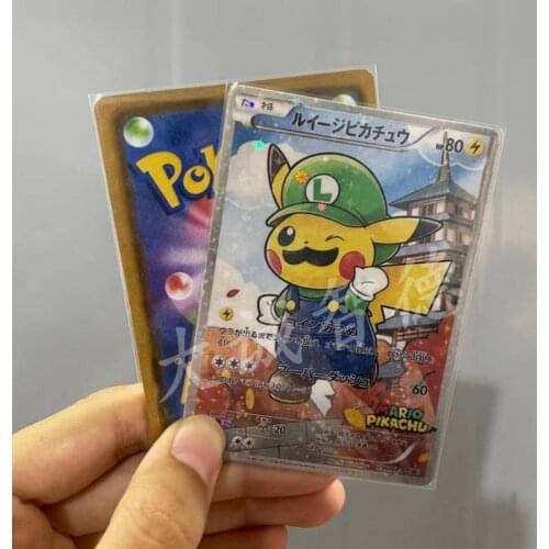 22 style Pokemon card pikachu card DIY card Charizard Magikarp Collection Trading Card Game Toys for child