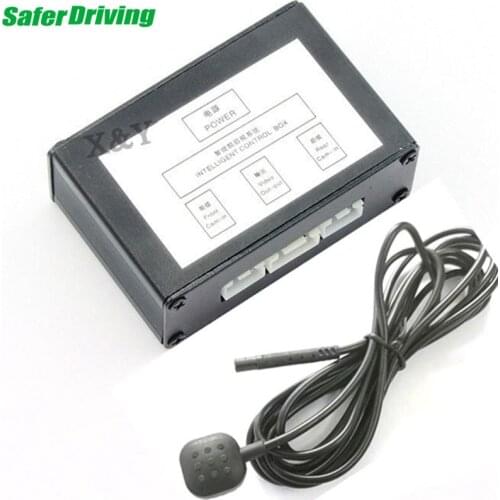 Saferdriving Car Parking Camera Channel Converter Auto Switch Front /View Side/Rearview Video Control Box with Manual