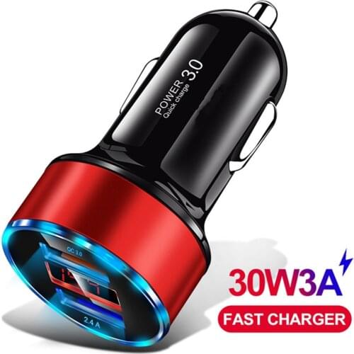 Car Charger Mobile Phone Charger Fast Charging USB Charger For iPhone 11 XS X MAX 7 Samsung Tablet Car USB Charger For Phone