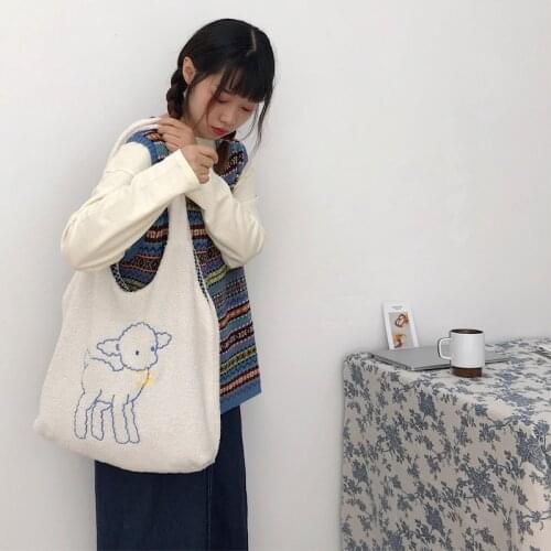 Baosity Women's White Bags