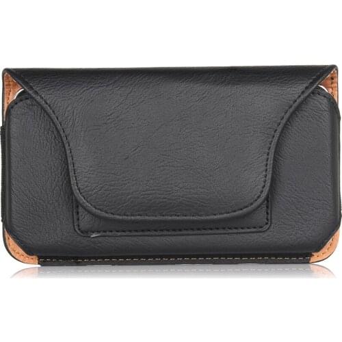 Belt Holster Pouch Case For iPhone 11 Pro Max/XS Max/8 Plus /7 Plus /6 Plus, Leather Belt Pouch Case , 6.3" Phone Holster Pouch