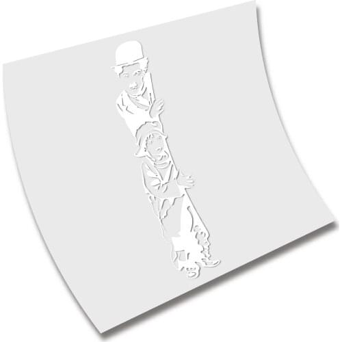 Decorative VINYL wall home CHAPLIN CHARLOT CHARLES Boy VINYL Cut