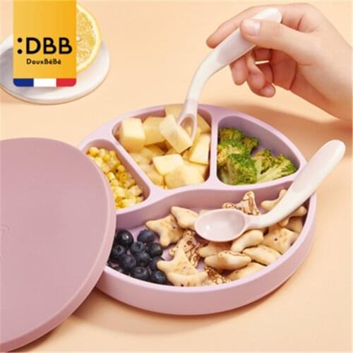 Baby Silicone Plate Kids Bowl Plates Baby Feeding Silicone Bowl Baby Silica Gel Dishes Kids Tableware