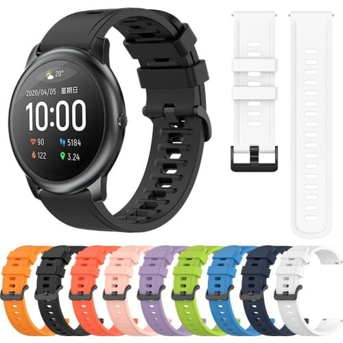 Sport Silicone Wrist Strap For Xiaomi Haylou Solar LS05 Smart Watch Band correa Replaceable accessories Watchband Bracelet Belt