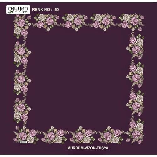 REYYAN SILK OYALIK WRITING (NEW QUALITY)-12967 - RENK-50