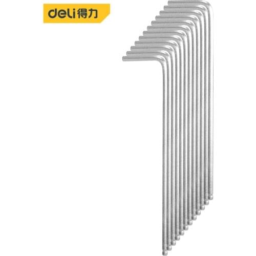 Deli Inner Hexagon Of Long Spherical Head With Fog Surface Snap Ring Hand Wire stripper Nippers Multipurpose kits multi-function