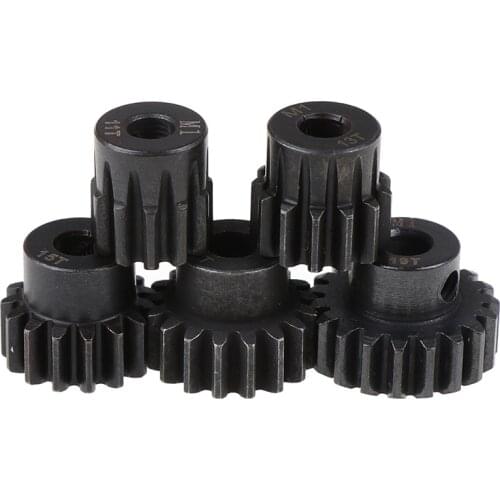 High Quality M1 5mm 15t 16t 17t 18t 19t Pinion Motor Gear Combo Kit For 1/8 Rc Car Motor