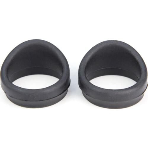 High Quality! !2PCS Stereo Microscope Eye Guards Telescope Eye Cups 32-35MM with black color