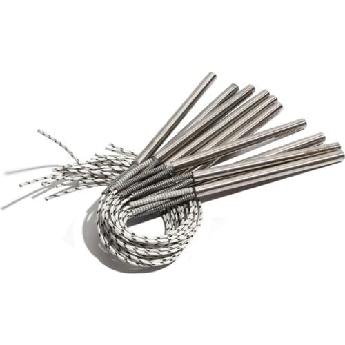 2PCS 15mm 265~300mm 316SUS Cartridge Heater 1600W/1650W/1700W/1750W/1850W 316 Stainless Steel Mould Heating Element for Water