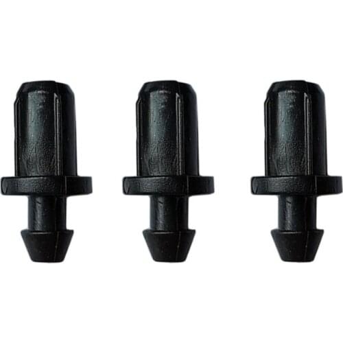 200Pcs 4/7mm Hose End Connectors Garden Hose Connector Greenhouse Agriculture Micro Drip Irrigation System Hose End Plugs