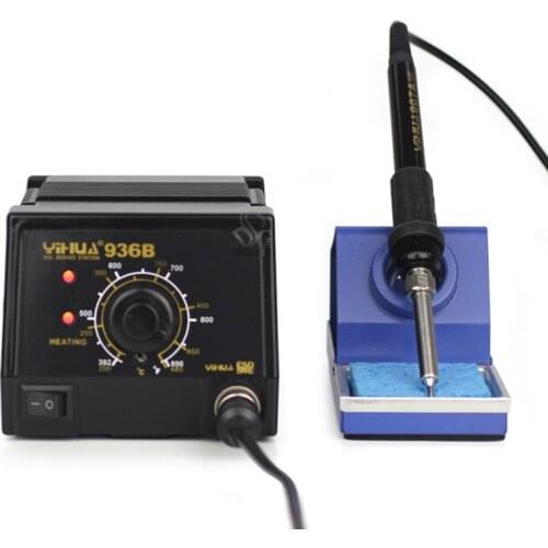 936B Soldering Station Solder Iron BGA Rework Station SMD Cellphone Repair Tools ESD Temperature Adjustable
