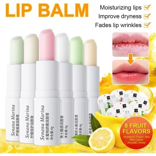 Lip Balm Temperature Color Change Lip Moisturizer Reduce Dryness Lip Lines Nourish Lip Skin Long Lasting Hydration