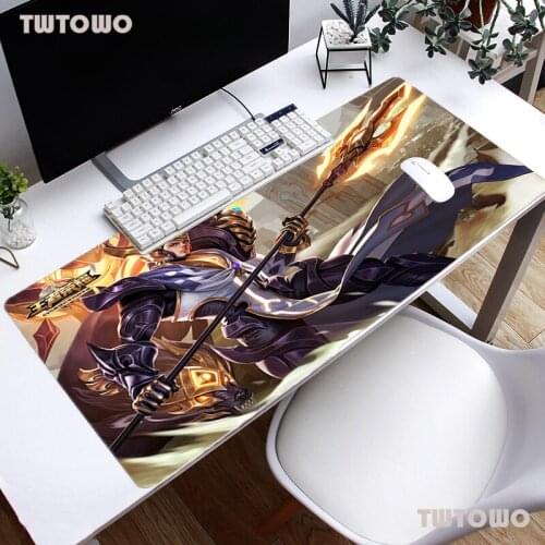 Large Locking EdgeHonor of Kings Gaming MousePad Speed Game Gamer Mousemat Soft CSGO Dota Laptop Notebook Mats Xl