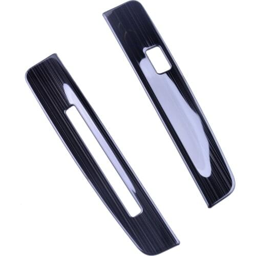 Stainless Steel Black Car Central Console Gear Shift Frame Trim Fit for Honda Accord 9th 2014 2015 2016 2017