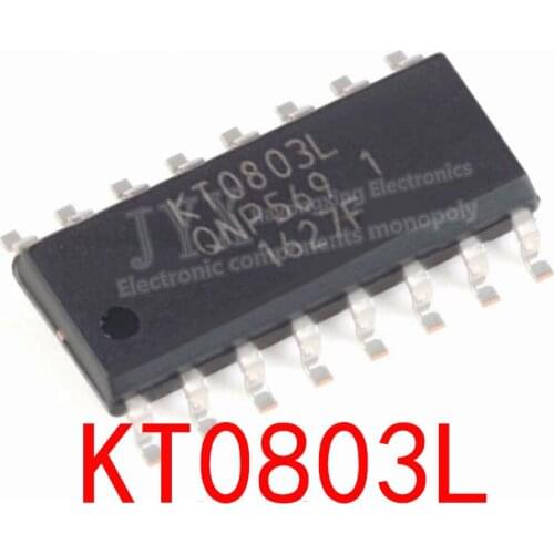 10PCS/LOT KT0803L KT0803 SOP-16 FM stereo transmitter chip 100% good