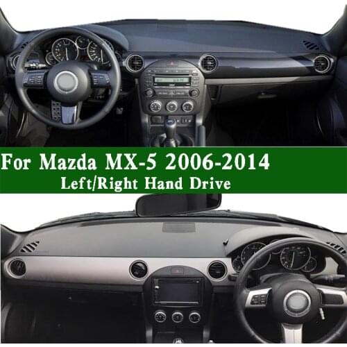 Fits Mazda MX-5 MX5 Miata III MK3 NC Touring Roadster 2006-2014 Dashmat Dashboard Cover Pad Dash Mat Instrument Panel Carpet
