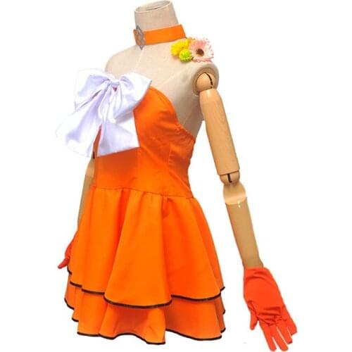 FGO Fate/Grand Order Fes GUDAO Gudako orange dress Cosplay Costume! Customized Acceptable order 11