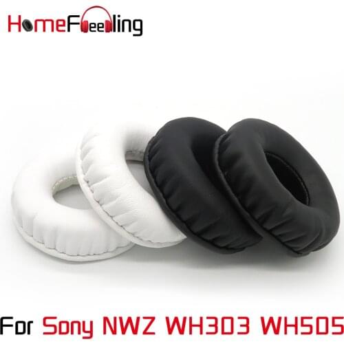Homefeeling Ear Pads for Sony NWZ WH303 WH505 Headphones Super Soft Velour Sheepskin Leather Ear Cushions Replacement