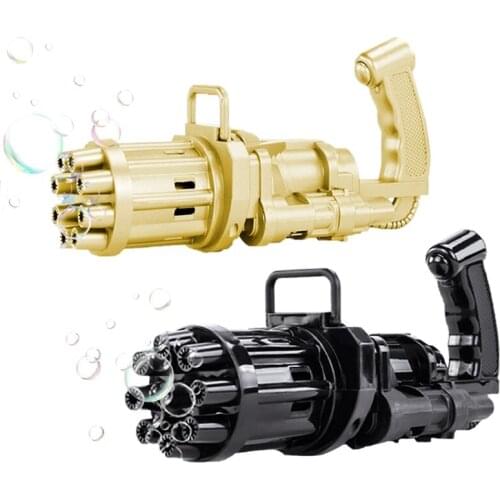 Bubble Blowing Toy Beach Playing Toy Interactive Toy Gatling Bubble Toy Kid Gift