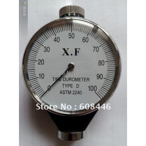 NEW Dial Shore Type D Rubber Tire Durometer Hardness Tester Meter