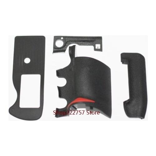 A Set of 4PCS New original Grip +left side +thumb +bottom Rubber Repair parts For Nikon D3 D3s D3x SLR + 3M Tape